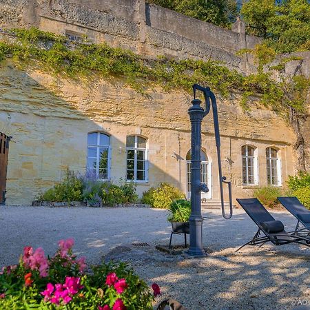 Maison Troglodyte Elegante Avec Spa, Salle De Jeux Et Jardin Clos A Vouvray - Fr-1-381-87 Екстериор снимка